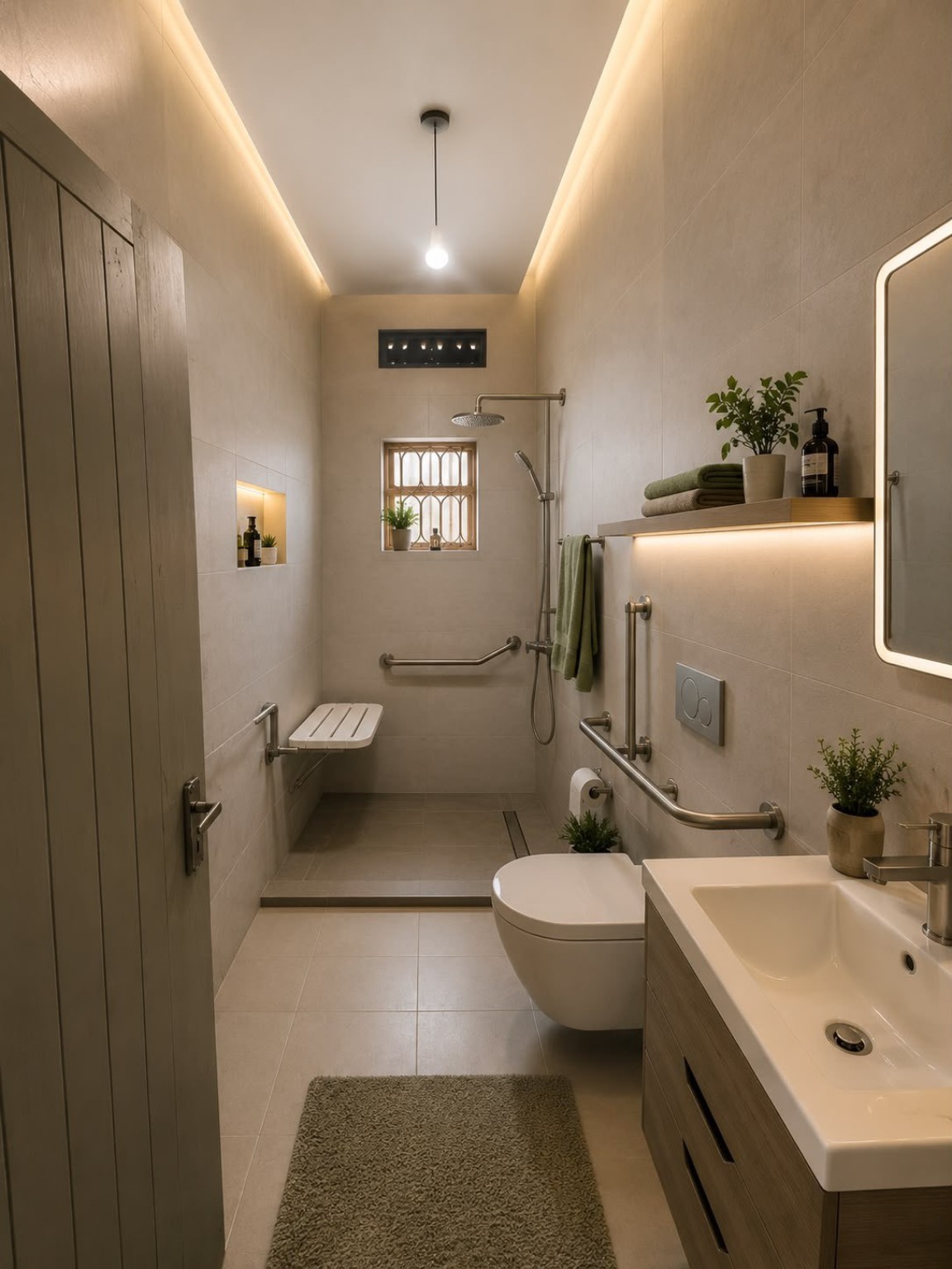 Bathroom after